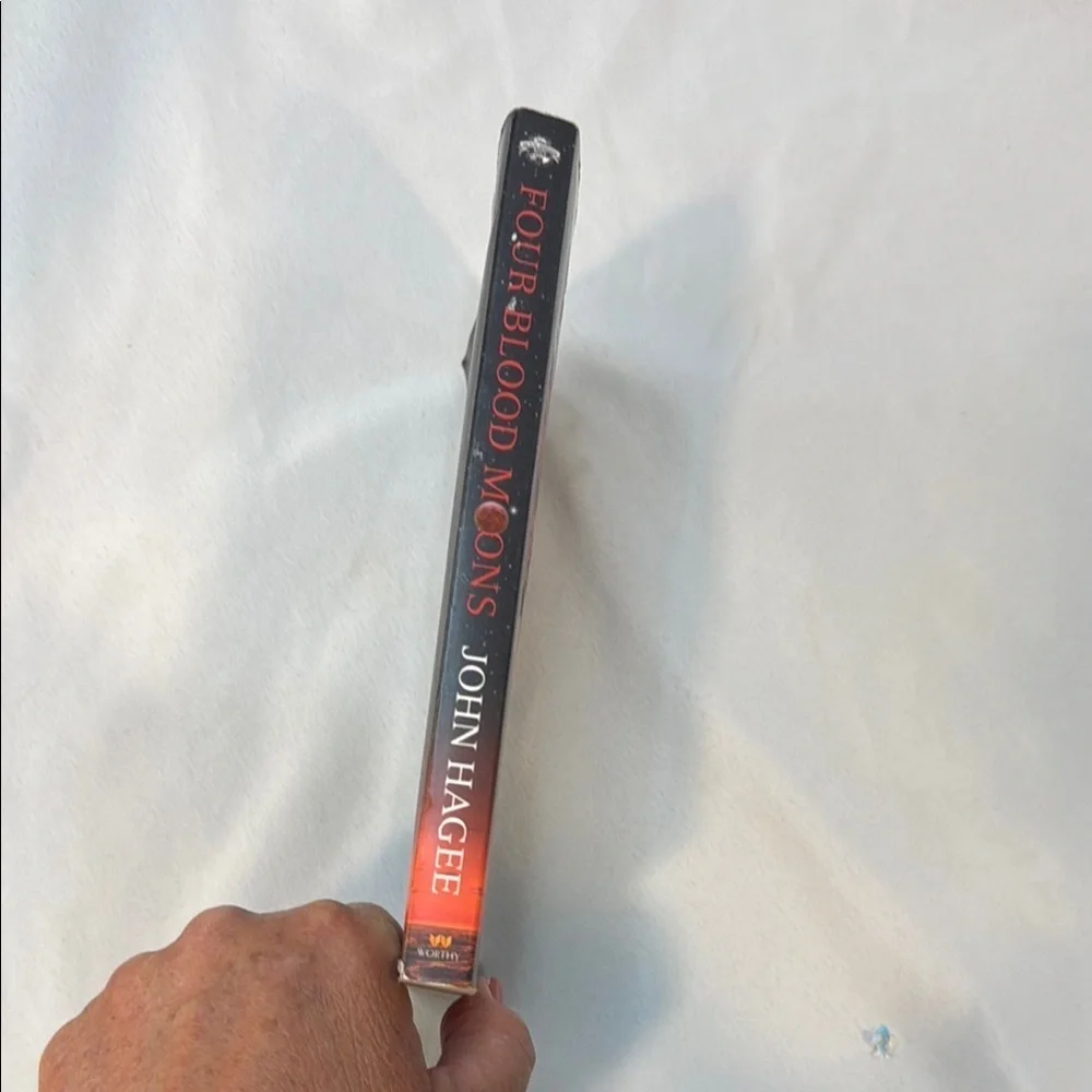 Four Blood Moons book by John Hagee, Religious Prophecy, Biblical Studies, used